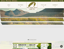 Tablet Screenshot of dovevalleyranch.com
